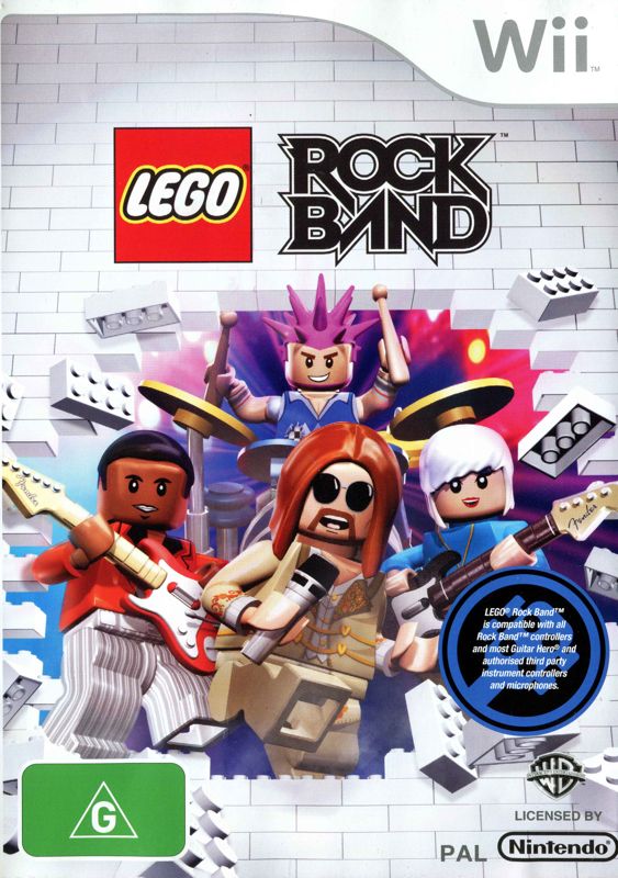 Front Cover for LEGO Rock Band (Wii)