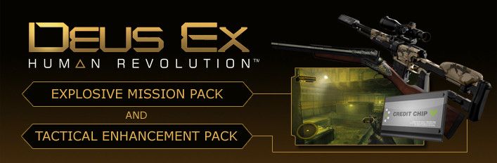 Front Cover for Deus Ex: Human Revolution - Explosive Mission Pack and Tactical Enhancement Pack (Windows) (Steam release)