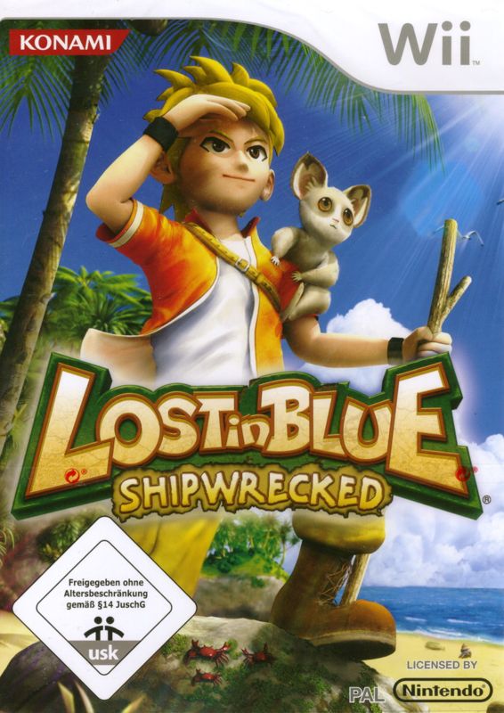 Front Cover for Lost in Blue: Shipwrecked (Wii)