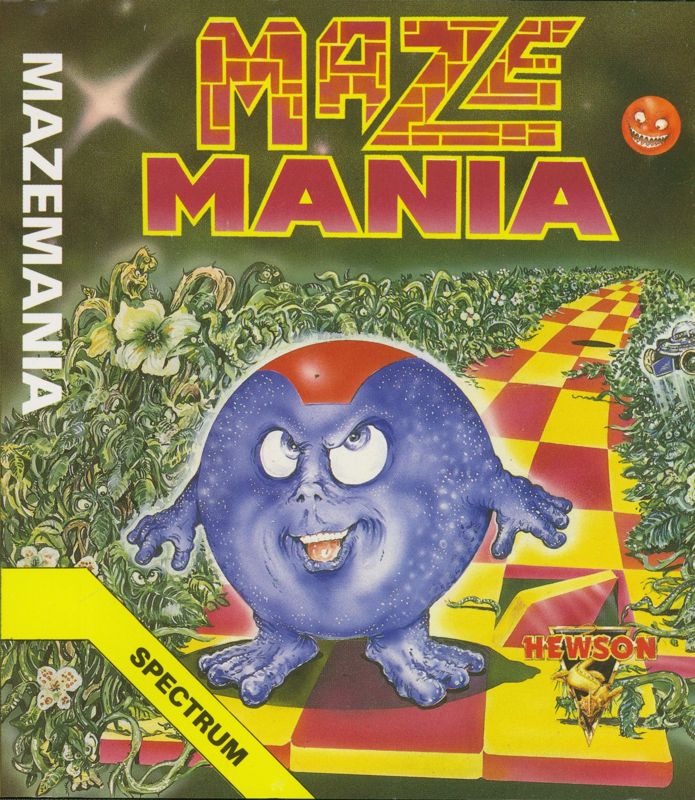 Full Cover for Maze Mania (ZX Spectrum)