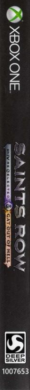 Spine/Sides for Saints Row IV: Re-Elected & Gat Out of Hell (First Edition) (Xbox One)