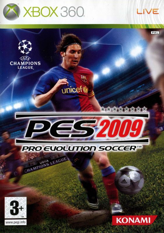 Front Cover for PES 2009: Pro Evolution Soccer (Xbox 360)