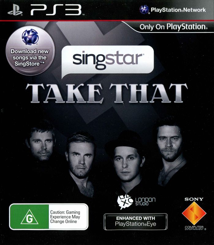 Front Cover for SingStar: Take That (PlayStation 3)