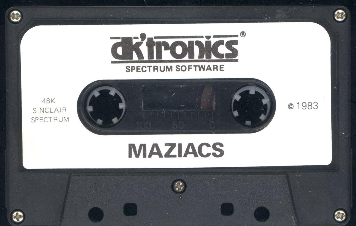 Media for Maziacs (ZX Spectrum)