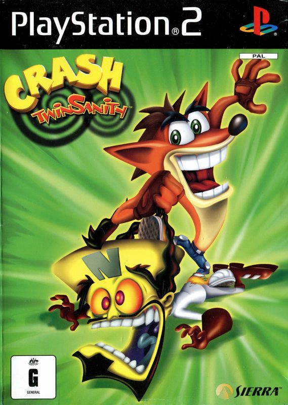 Front Cover for Crash Twinsanity (PlayStation 2)