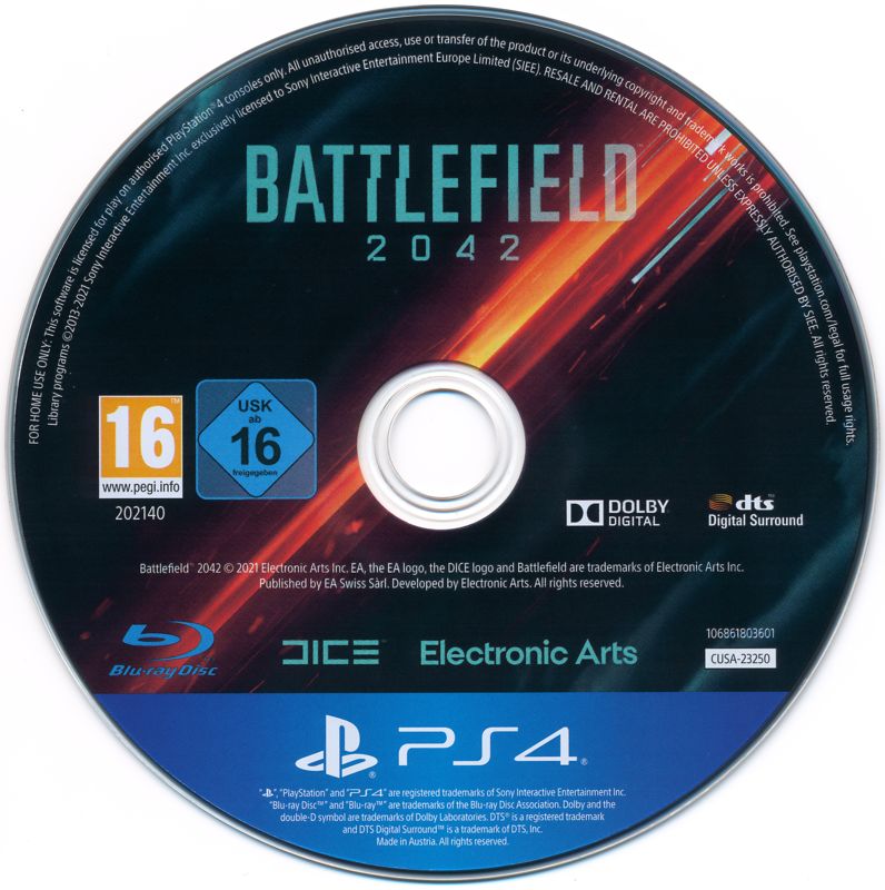 Media for Battlefield 2042 (PlayStation 4)
