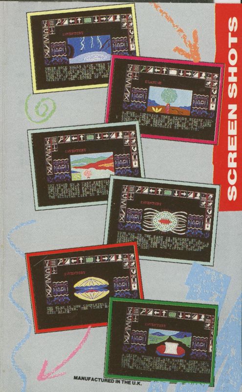 Inside Cover for Kobyashi Naru (Commodore 64)