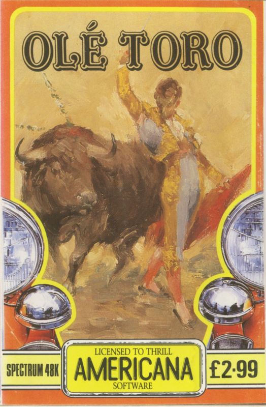 Front Cover for Olé, Toro (ZX Spectrum)