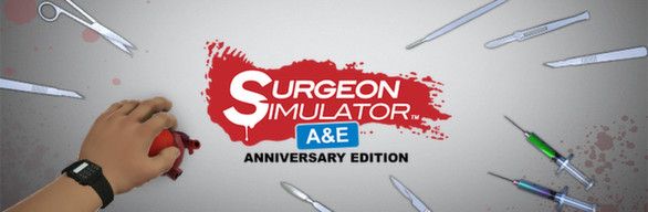 Front Cover for Surgeon Simulator: A&E - Anniversary Edition (Linux and Macintosh and Windows) (Steam release)