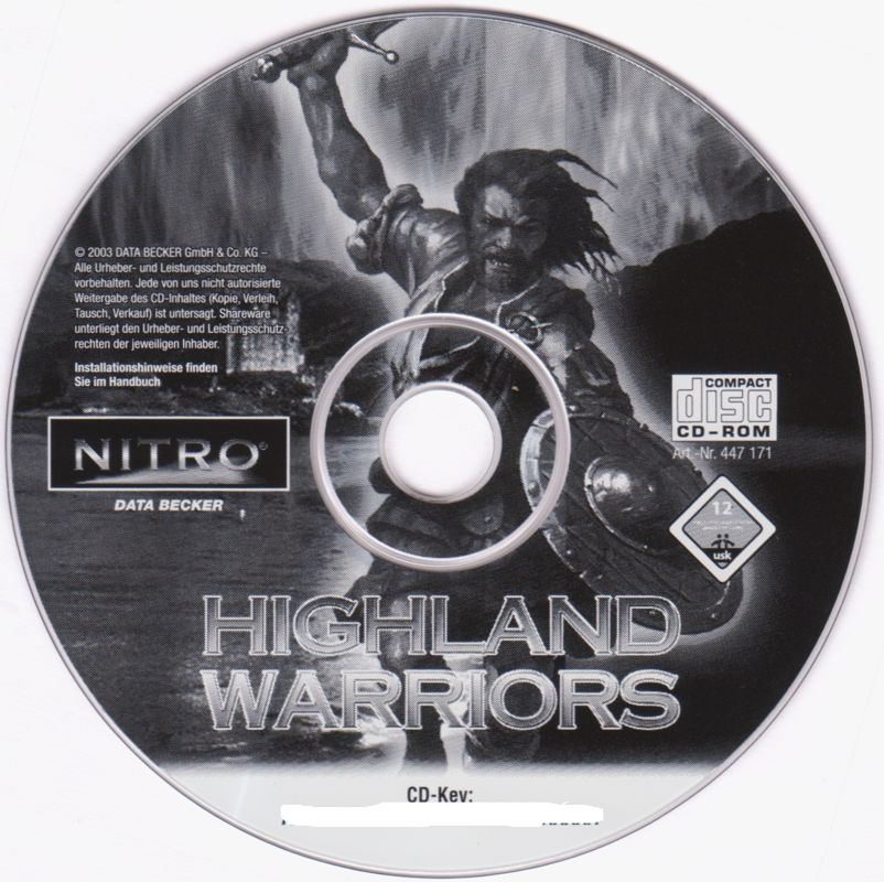 Media for Highland Warriors (Windows) (Budget release)