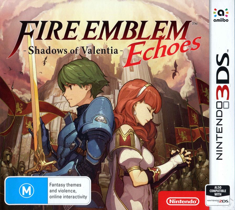 Front Cover for Fire Emblem Echoes: Shadows of Valentia (Nintendo 3DS)
