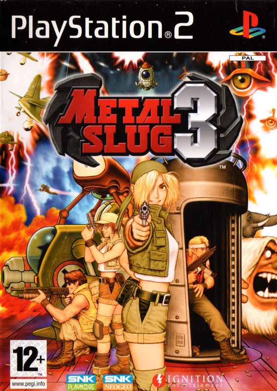 Front Cover for Metal Slug 3 (PlayStation 2)