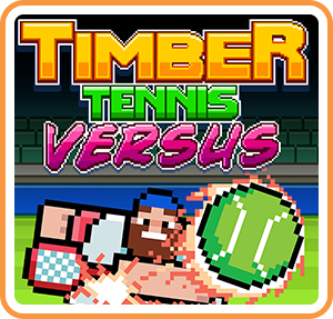 Front Cover for Timber Tennis: Versus (Nintendo Switch) (download release): 1st version