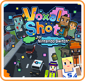 Front Cover for Voxel Shot VR (Nintendo Switch) (download release)