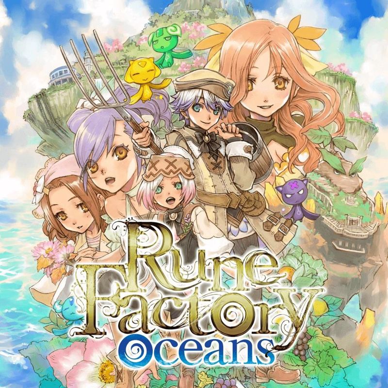 Front Cover for Rune Factory: Tides of Destiny (PlayStation 3) (download release)