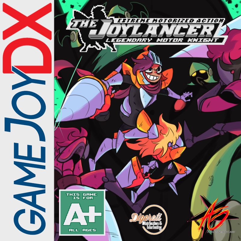 Front Cover for The Joylancer: Legendary Motor Knight (Windows) (itch.io release)