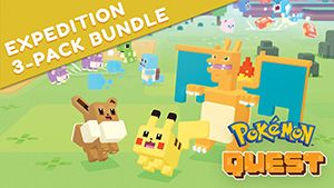 Front Cover for Pokémon Quest: Expedition 3-Pack Bundle (Nintendo Switch) (download release)