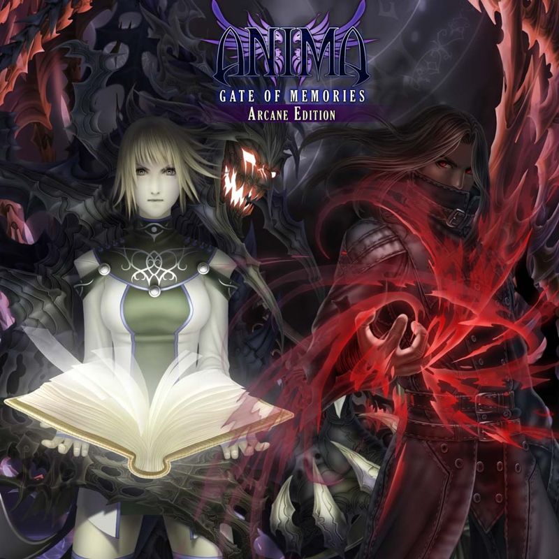 Front Cover for Anima: Gate of Memories - Arcane Edition (PlayStation 4) (download release)