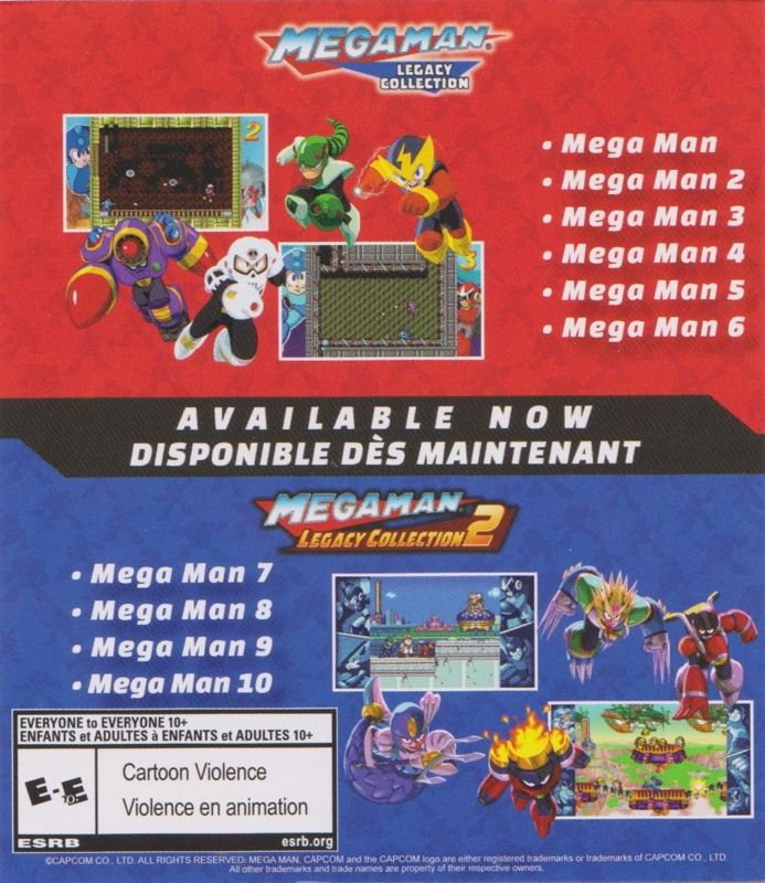 Advertisement for Mega Man 11 (Nintendo Switch)