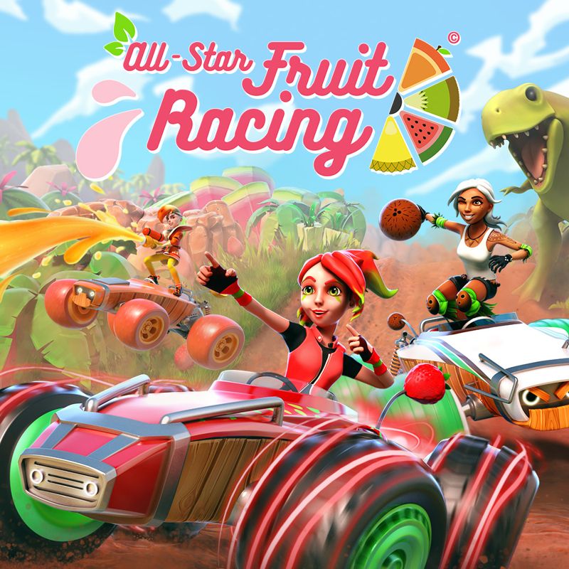 Front Cover for All-Star Fruit Racing (Nintendo Switch) (download release)