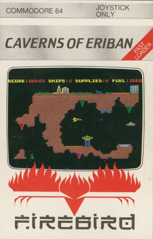 Front Cover for Caverns of Eriban (Commodore 64)