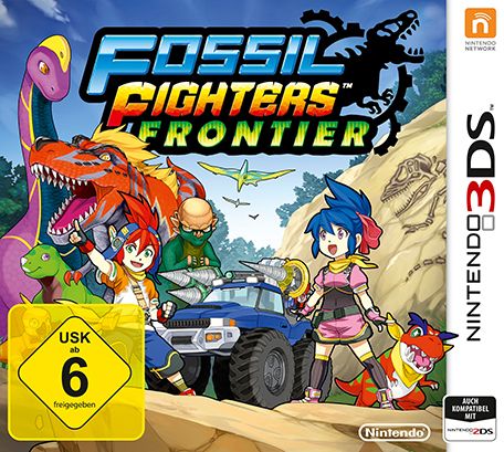 Front Cover for Fossil Fighters: Frontier (Nintendo 3DS) (download release)