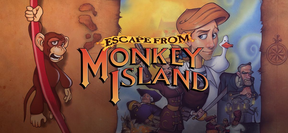 Front Cover for Escape from Monkey Island (Windows) (GOG.com release)