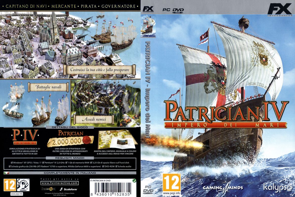 Full Cover for Patrician IV: Conquest by Trade (Windows)