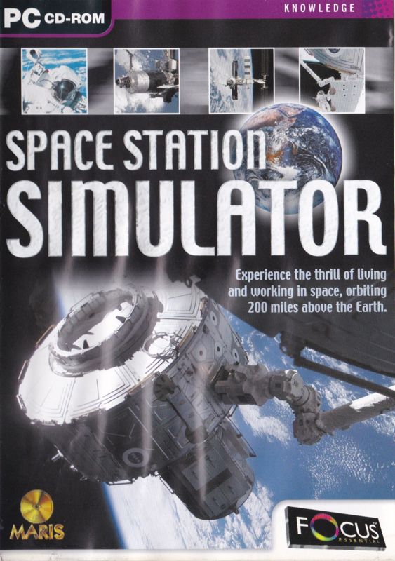 Front Cover for Space Station Simulator (Windows) (Focus Multimedia release)