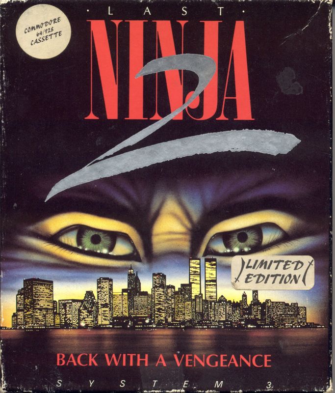Front Cover for Last Ninja 2: Back with a Vengeance (Commodore 64) (Limited Edition)
