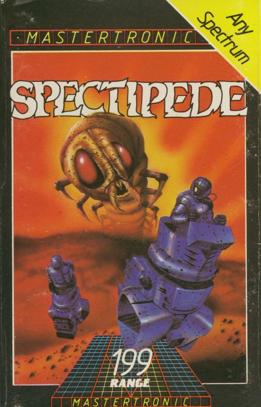 Front Cover for Spectipede (ZX Spectrum)