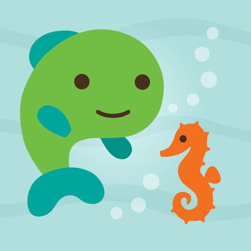 Front Cover for Sago Mini Ocean Swimmer (iPad and iPhone)