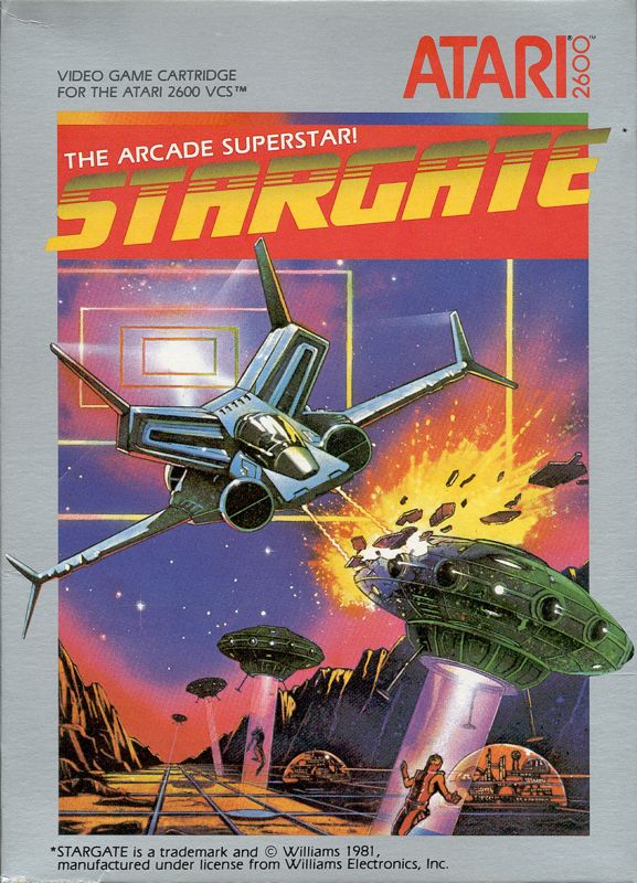 Front Cover for Stargate (Atari 2600)
