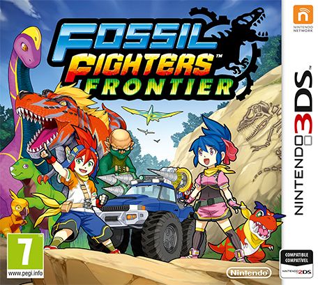 Front Cover for Fossil Fighters: Frontier (Nintendo 3DS) (download release)