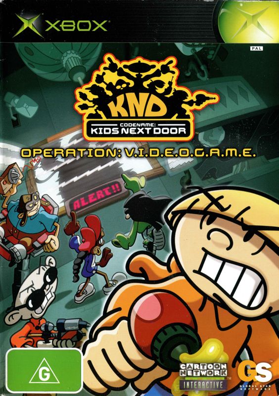 Front Cover for Codename: Kids Next Door - Operation: V.I.D.E.O.G.A.M.E. (Xbox)