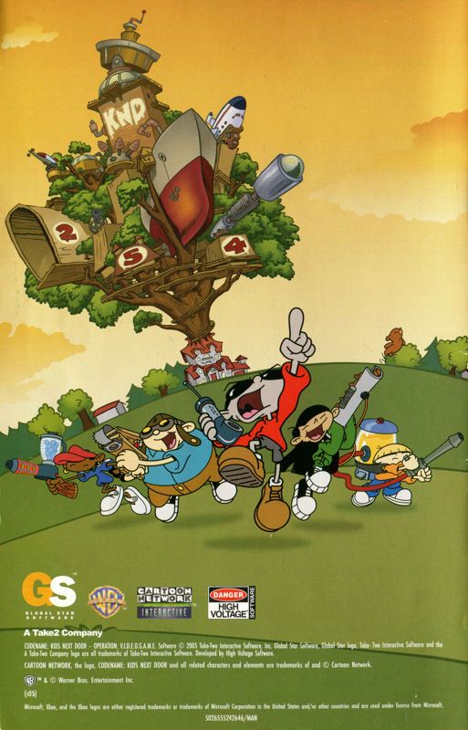 Codename Kids Next Door Operation Videogame Cover Or
