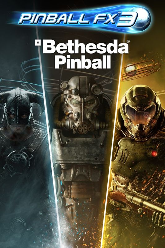 Front Cover for Pinball FX3: Bethesda Pinball (Windows Apps and Xbox One) (download release)