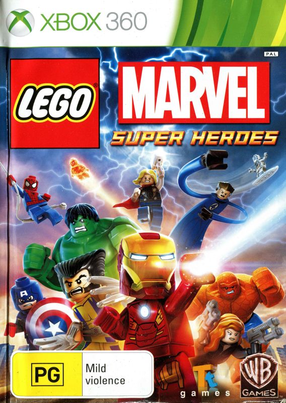 Front Cover for LEGO Marvel Super Heroes (Xbox 360)