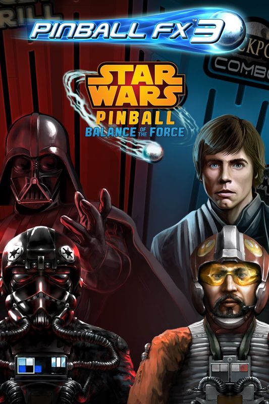 Front Cover for Pinball FX3: Star Wars Pinball - Balance of the Force (Windows Apps and Xbox One) (download release)