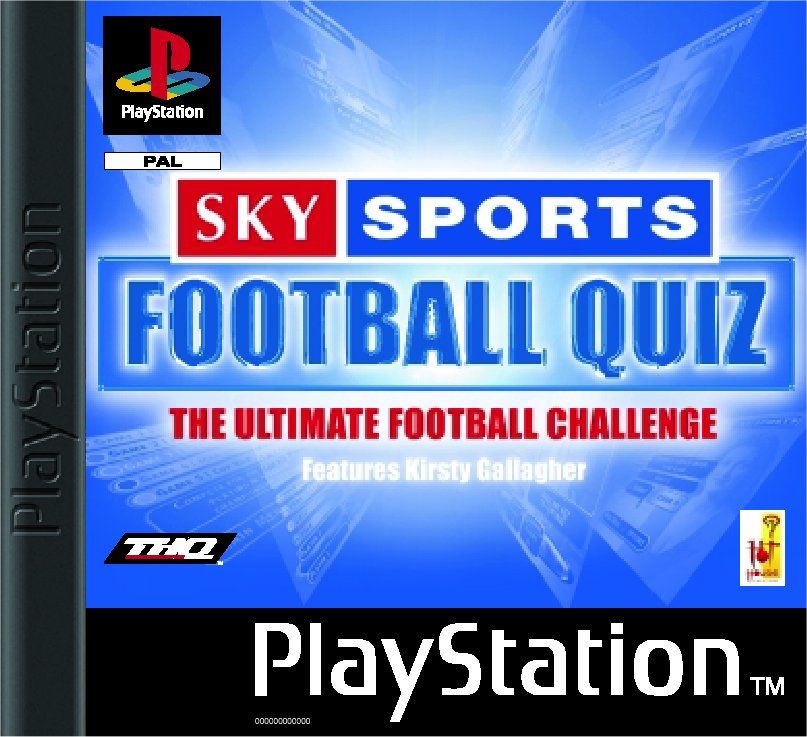 Front Cover for Sky Sports Football Quiz (PlayStation)