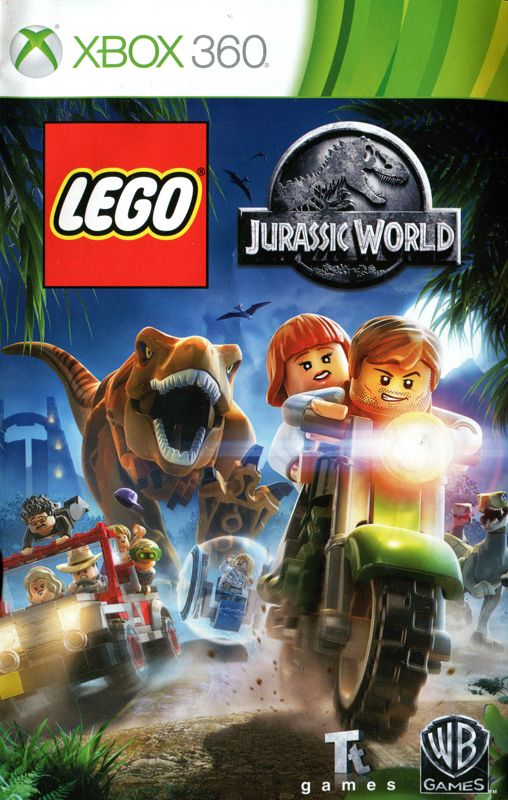 Manual for LEGO Jurassic World (Xbox 360): Front