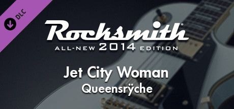 Front Cover for Rocksmith: All-new 2014 Edition - Queensrÿche: Jet City Woman (Macintosh and Windows) (Steam release)