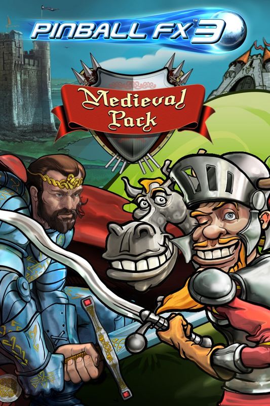 Front Cover for Pinball FX3: Medieval Pack (Windows Apps and Xbox One) (download release)
