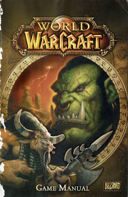 Manual for World of WarCraft: Battle Chest (Macintosh and Windows): World of WarCraft - Front