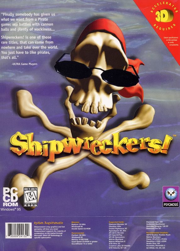 Front Cover for Shipwreckers! (Windows)