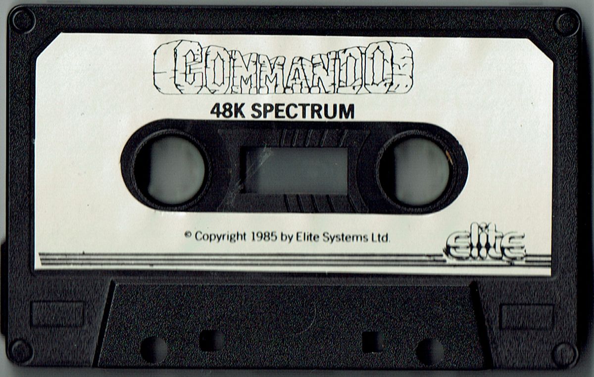 Media for Commando (ZX Spectrum)