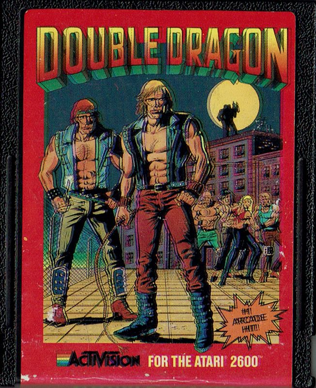 Media for Double Dragon (Atari 2600): Front