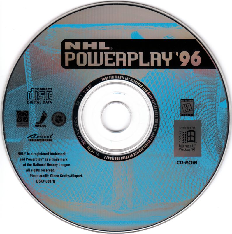 Media for NHL Powerplay '96 (Windows)
