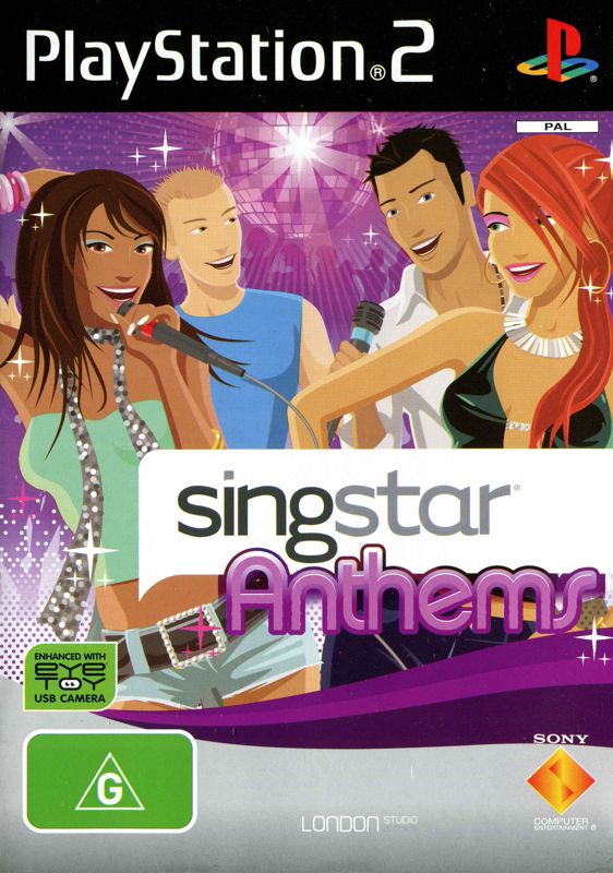 Front Cover for SingStar: Anthems (PlayStation 2)