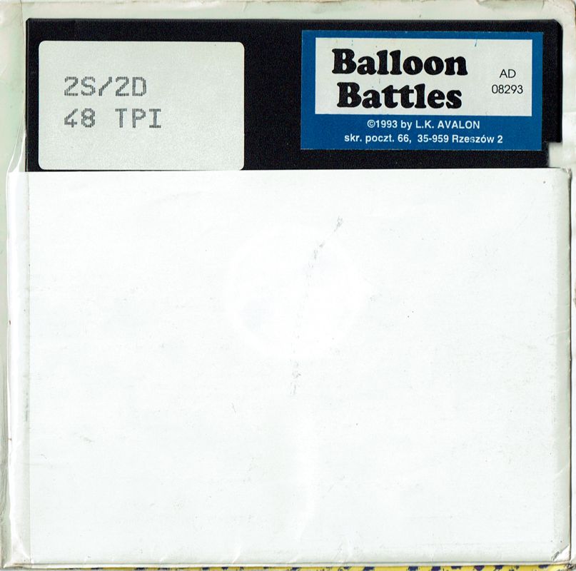 Inside Cover for Phileas Fogg's Balloon Battles (Commodore 64) (5.25' disk release): Right Flap + Media
